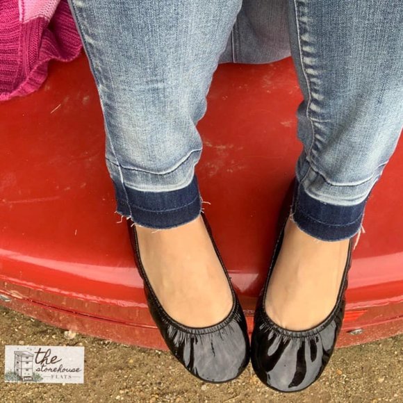 Storehouse Flats Smokey Eye Patent - Picture 1 of 11